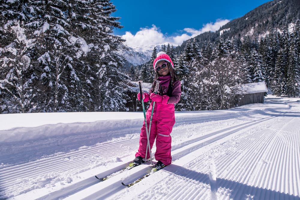 Langlaufen - gesunder Wintersport